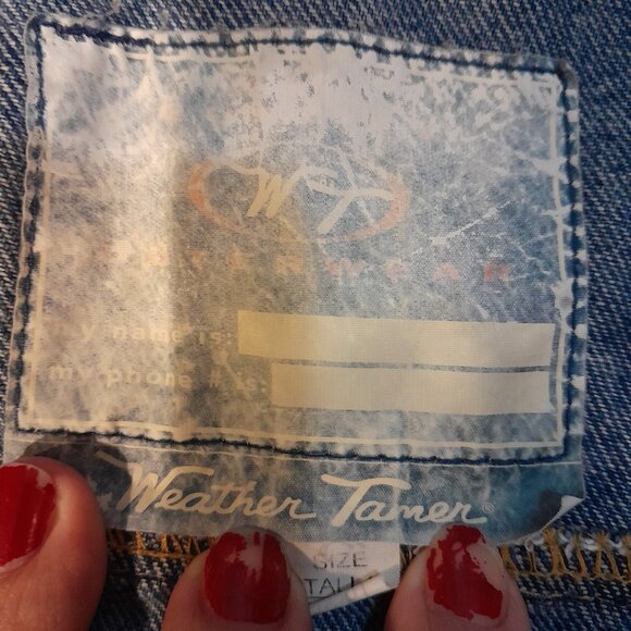 Kids M 5-6 Unisex Weather Tamer Denim Jacket - Picture 5 of 7